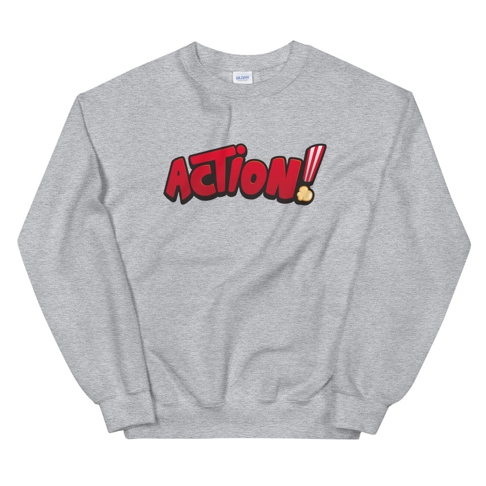 Action Sweatshirt | Get Motivated and Take Action Crewneck for Women