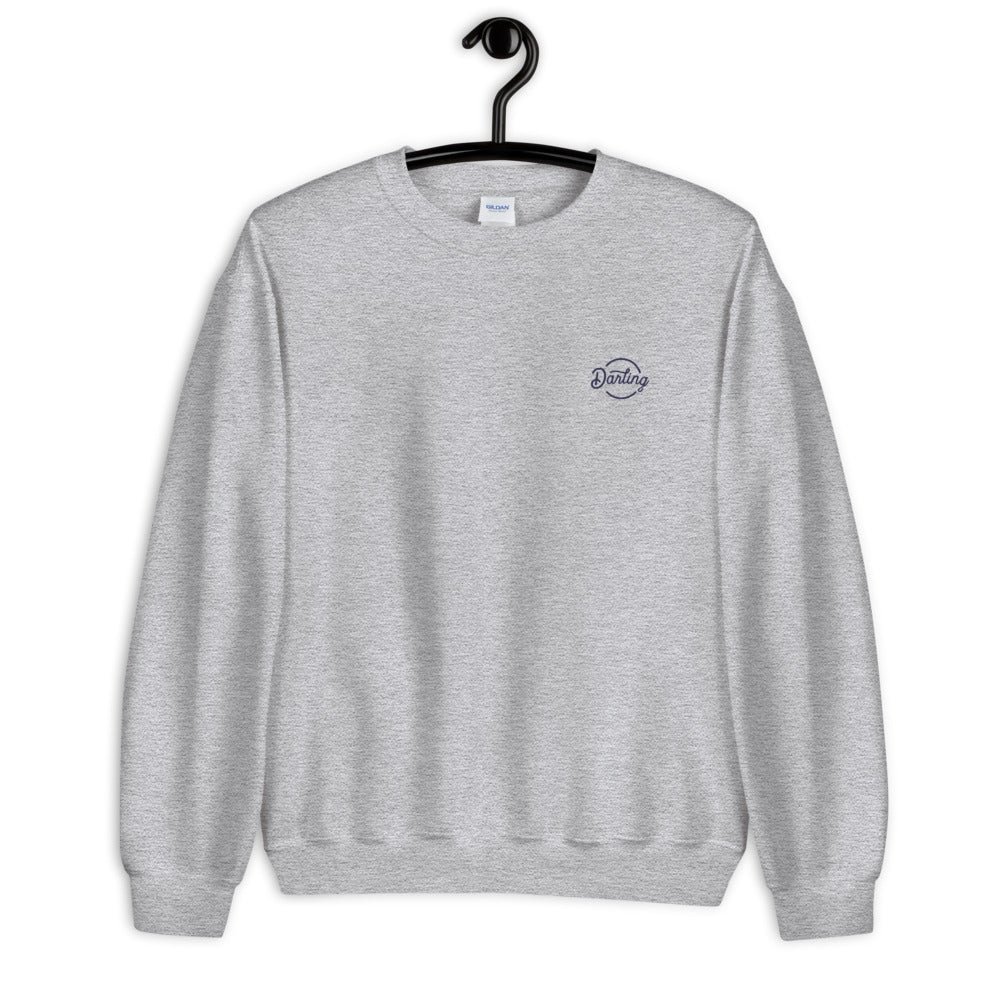 Darling Sweatshirt Custom Embroidered Pullover Crewneck