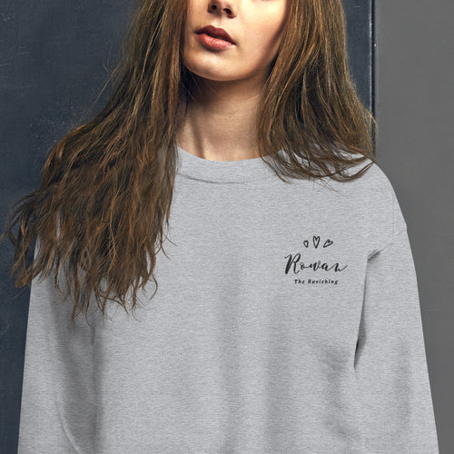Rowan Sweatshirt | Personalized Name Embroidered Pullover Crewneck