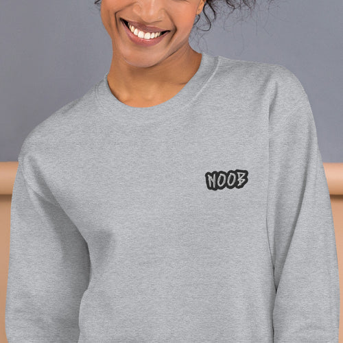 Noob Sweatshirt Embroidered Noob Gamer Roblox Slang Pullover Crewneck