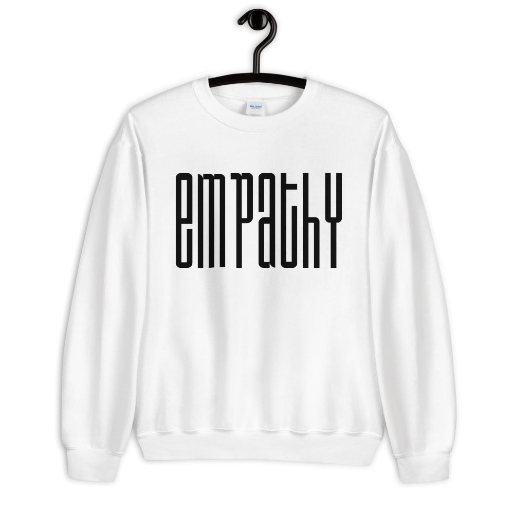 Empathy Sweatshirt | Single Word Empathy Crewneck for Women