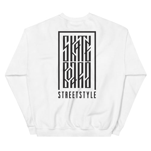 Skateboard Sweatshirt | Street Style Skate Board Crewneck for Women